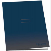 Füzet, tűzött, A4, vonalas, 52 lap, PULSE "Dark Colours"