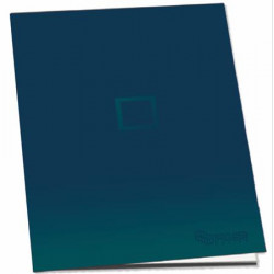 Füzet, tűzött, A4, kockás, 52 lap, PULSE "Dark Colours"