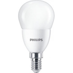 LED izzó, E14, kisgömb, P48, 7W, 806lm, 4000K, PHILIPS "CorePro" LED izzó, E14, kisgömb, P48, 7W, 806lm, 4000K, PHILIPS "CorePro"