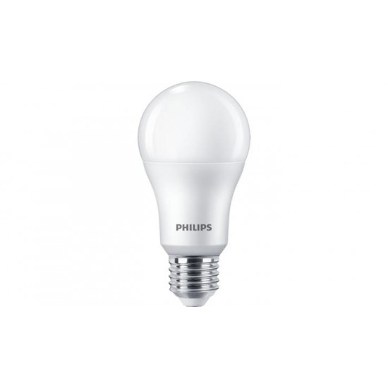 LED izzó, E27,gömb, 13W, 1521lm, 230V, 2700K, A60, PHILIPS "CorePro"