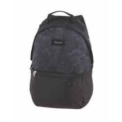 Hátizsák, notebook tartóval, PULSE "Cloud", sötétszürke