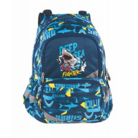 Hátizsák, anatómiai, PULSE "Anatomic Deep Sea Fighter", világoskék-sötétkék Hátizsák, anatómiai, PULSE "Anatomic Deep Sea Fighter", világoskék-sötétkék