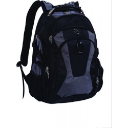 Notebook hátizsák, 15,6",4 részes, PULSE "Urban", fekete