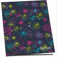 Füzet, tűzött, A4, kockás, 52 lap, PULSE "Girls" Füzet, tűzött, A4, kockás, 52 lap, PULSE "Girls"