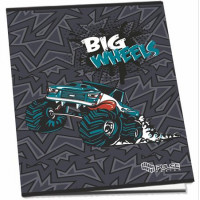 Füzet, tűzött, A5, kockás, 52 lap, PULSE "Boys" Füzet, tűzött, A5, kockás, 52 lap, PULSE "Boys"