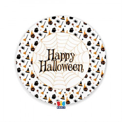Tányér, papír, 22 cm, "Halloween" Tányér, papír, 22 cm, "Halloween"