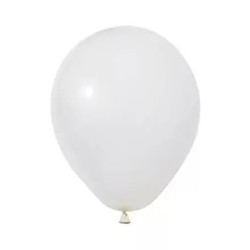 Léggömb, 30cm, "Balonevi", fehér