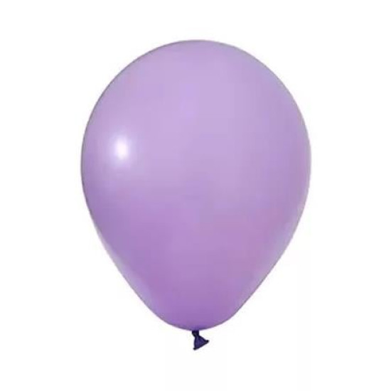 Léggömb, 30cm, "Balonevi", világoslila-levendula
