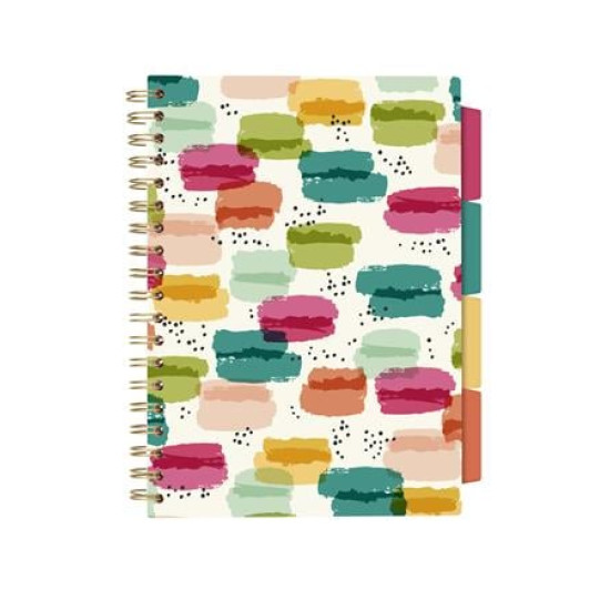 Spirálfüzet, B5, vonalas, 100 lap, PUKKA PAD "Colour Wash Project Book", vegyes minta Spirálfüzet, B5, vonalas, 100 lap, PUKKA PAD "Colour Wash Project Book", vegyes minta