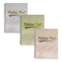 Spirálfüzet, A4+, vonalas, 200 lap, PUKKA PAD "Haze Jotta", vegyes szín Spirálfüzet, A4+, vonalas, 200 lap, PUKKA PAD "Haze Jotta", vegyes szín