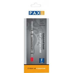 Golyóstollbetét, 0,8 mm, PAX, piros