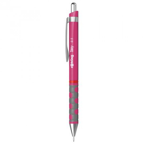 Nyomósirón, 0,5 mm, ROTRING "Tikky", magenta