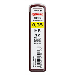 Grafitbél, HB, 0,35 mm, ROTRING Grafitbél, HB, 0,35 mm, ROTRING