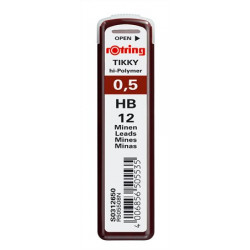 Grafitbél, HB, 0,5 mm, ROTRING Grafitbél, HB, 0,5 mm, ROTRING