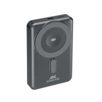 Hordozható akkumulátor, mágneses (vezeték nélküli), 10000mAh, RIVACASE "VA2608"