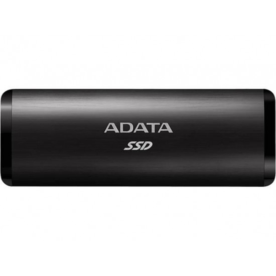 SSD (külső memória), 2TB, USB 3.2, 800/1000MB/s, ADATA "SE760, fekete