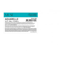 Rajzlap, akvarell, A4+, 10 lap, 300 g, SHKOLYARYK "Aquarelle Muse" Rajzlap, akvarell, A4+, 10 lap, 300 g, SHKOLYARYK "Aquarelle Muse"