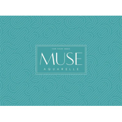 Vázlatfüzet, akvarell, A5+, 300 g, 15 lap, SHKOLYARYK "Aquarelle Muse"