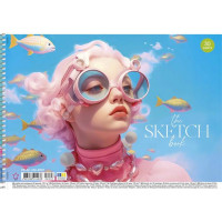Vázlatfüzet, spirál, A4, 100 g, 30 lap, SHKOLYARYK "the Sketch book" Vázlatfüzet, spirál, A4, 100 g, 30 lap, SHKOLYARYK "the Sketch book"