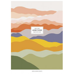 Füzet, tűzött, A4, kockás, 40 lap, SHKOLYARYK "Ambitions", vegyes Füzet, tűzött, A4, kockás, 40 lap, SHKOLYARYK "Ambitions", vegyes