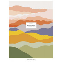 Füzet, tűzött, A4, vonalas, 40 lap, SHKOLYARYK "Sunday Morning", vegyes Füzet, tűzött, A4, vonalas, 40 lap, SHKOLYARYK "Sunday Morning", vegyes