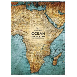 Füzet, tűzött, A4, vonalas, 40 lap, SHKOLYARYK "Ocean is Calling", vegyes