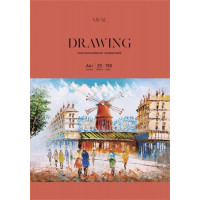 Rajzlap, A4+, 150 g, 25 lap, papírtokban, SHKOLYARYK "Drawing Muse" Rajzlap, A4+, 150 g, 25 lap, papírtokban, SHKOLYARYK "Drawing Muse"