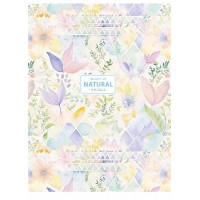 Füzet, tűzött, A5, vonalas, 80 lap, SHKOLYARYK "Natural", vegyes