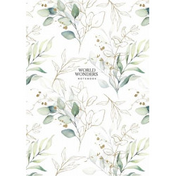 Jegyzetfüzet, kockás, A4, 80 lap, keményfedeles, SHKOLYARYK "World Wonders", vegyes Jegyzetfüzet, kockás, A4, 80 lap, keményfedeles, SHKOLYARYK "World Wonders", vegyes