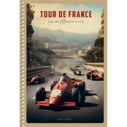 Spirálfüzet, A5, kockás, 96 lap, SHKOLYARYK "Racing Competition", vegyes Spirálfüzet, A5, kockás, 96 lap, SHKOLYARYK "Racing Competition", vegyes