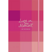 Jegyzetfüzet, A5, 96 lap, SHKOLYARYK "Live in the moment", vegyes Jegyzetfüzet, A5, 96 lap, SHKOLYARYK "Live in the moment", vegyes