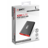 SSD (külső memória), 1TB, USB 3.2, 500/500 MB/s, EMTEC "X210" SSD (külső memória), 1TB, USB 3.2, 500/500 MB/s, EMTEC "X210"