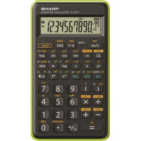Számológép, tudományos, 146 funkció, SHARP "EL-501TBGR", zöld Számológép, tudományos, 146 funkció, SHARP "EL-501TBGR", zöld