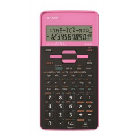 Számológép, tudományos, 273 funkció, SHARP "EL-531", pink Számológép, tudományos, 273 funkció, SHARP "EL-531", pink