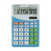 Számológép, asztali, 10 számjegy, SHARP "EL-M332", kék Számológép, asztali, 10 számjegy, SHARP "EL-M332", kék