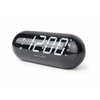 Rádió, órás, jumbo kijelző, MUSE, "M-19GL", fekete