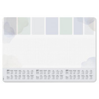 Könyökalátét, 595x410 mm, 3 éves és heti tervezővel, SIGEL "Pastel" Könyökalátét, 595x410 mm, 3 éves és heti tervezővel, SIGEL "Pastel"