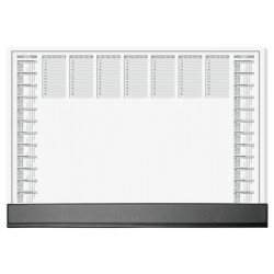 Könyökalátét, 595x410 mm, 2 éves és heti tervezővel, szamárfülvédővel, SIGEL "Office"