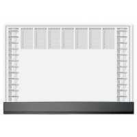 Könyökalátét, 595x410 mm, 2 éves és heti tervezővel, szamárfül védővel, SIGEL Könyökalátét, 595x410 mm, 2 éves és heti tervezővel, szamárfül védővel, SIGEL