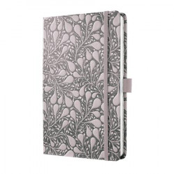 Jegyzetfüzet, exkluzív, A5, vonalas, 87 lap, keményfedeles, SIGEL "Jolie Enchanted Heart"