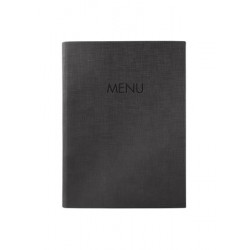 Étlaptartó, A5, keményfedeles, SIGEL, antracit