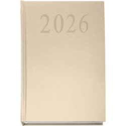 Naptár, tervező, A5, napi, 2026, SAKOTA, bézs