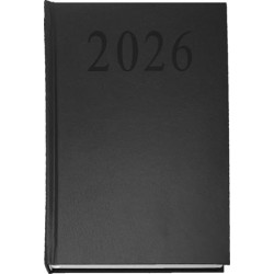 Naptár, tervező, A5, napi, 2026, SAKOTA, fekete