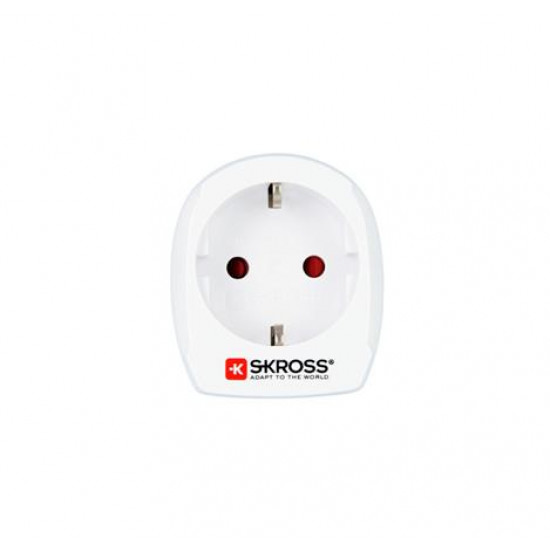 Adapter, Egyesült Államokba utazóknak, földelt, SKROSS