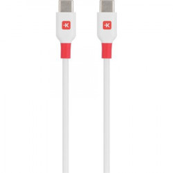 Töltőkábel, USB-C/USB-C, 1,2m, SKROSS, fehér Töltőkábel, USB-C/USB-C, 1,2m, SKROSS, fehér