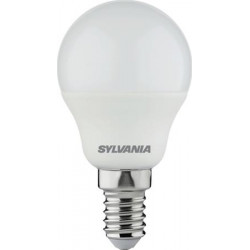 LED izzó, E14, kisgömb, 4,2W, 470lm, 4000K (HF), SYLVANIA "ToLEDo"