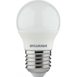 LED izzó, E27, kisgömb, 6,5W, 806lm, 4000K (HF), SYLVANIA "ToLEDo"