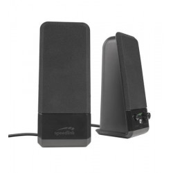 Hangszóró, 2.0, sztereó, 5W, SPEEDLINK "Event", fekete