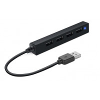 USB elosztó-HUB, 4 port, USB 2.0, SPEEDLINK "Snappy Slim" fekete USB elosztó-HUB, 4 port, USB 2.0, SPEEDLINK "Snappy Slim" fekete