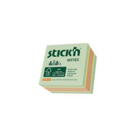 Öntapadó kockatömb, 51x51mm, 240 lap, STICK N, erdő színei pasztell mix Öntapadó kockatömb, 51x51mm, 240 lap, STICK N, erdő színei pasztell mix